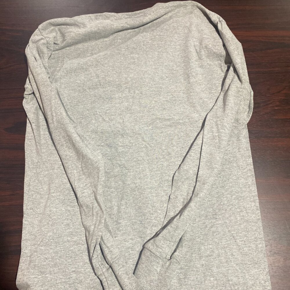 Mens Grey Jimmie Johnson Longsleeve Shirt size M - Picture 3 of 4